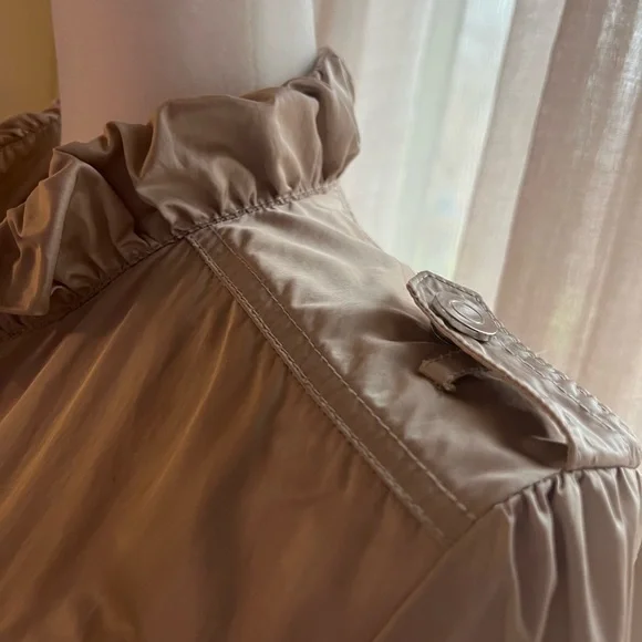 White House Black Market Utility Jacket in Tan - Picture 5 of 7